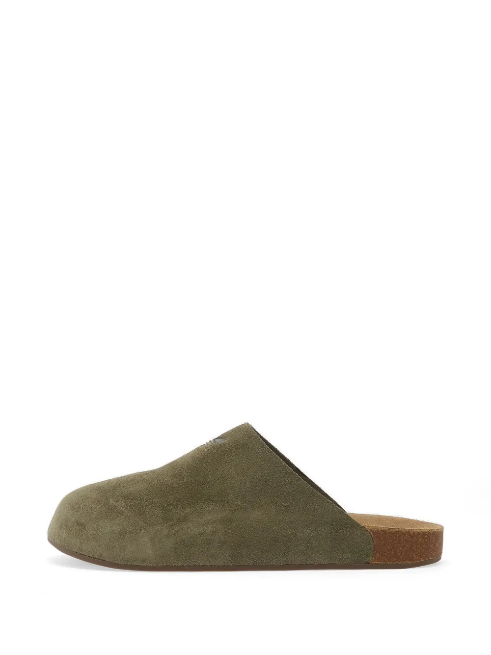 adidas Adimule suede mules Groen