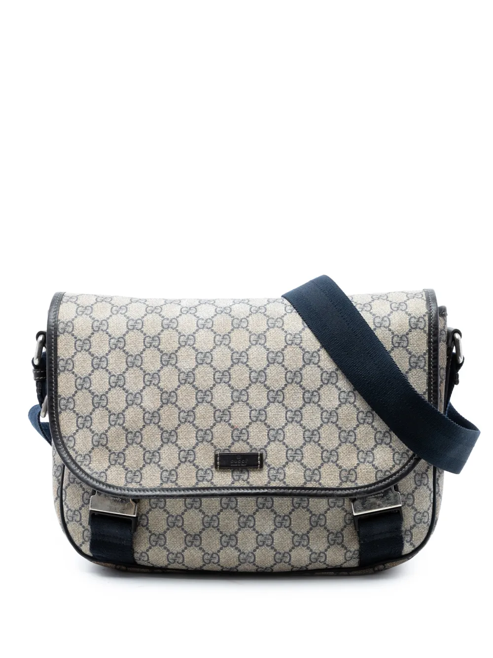 Gucci Pre-Owned 2016-2026 GG Supreme crossbody bag - Toni neutri