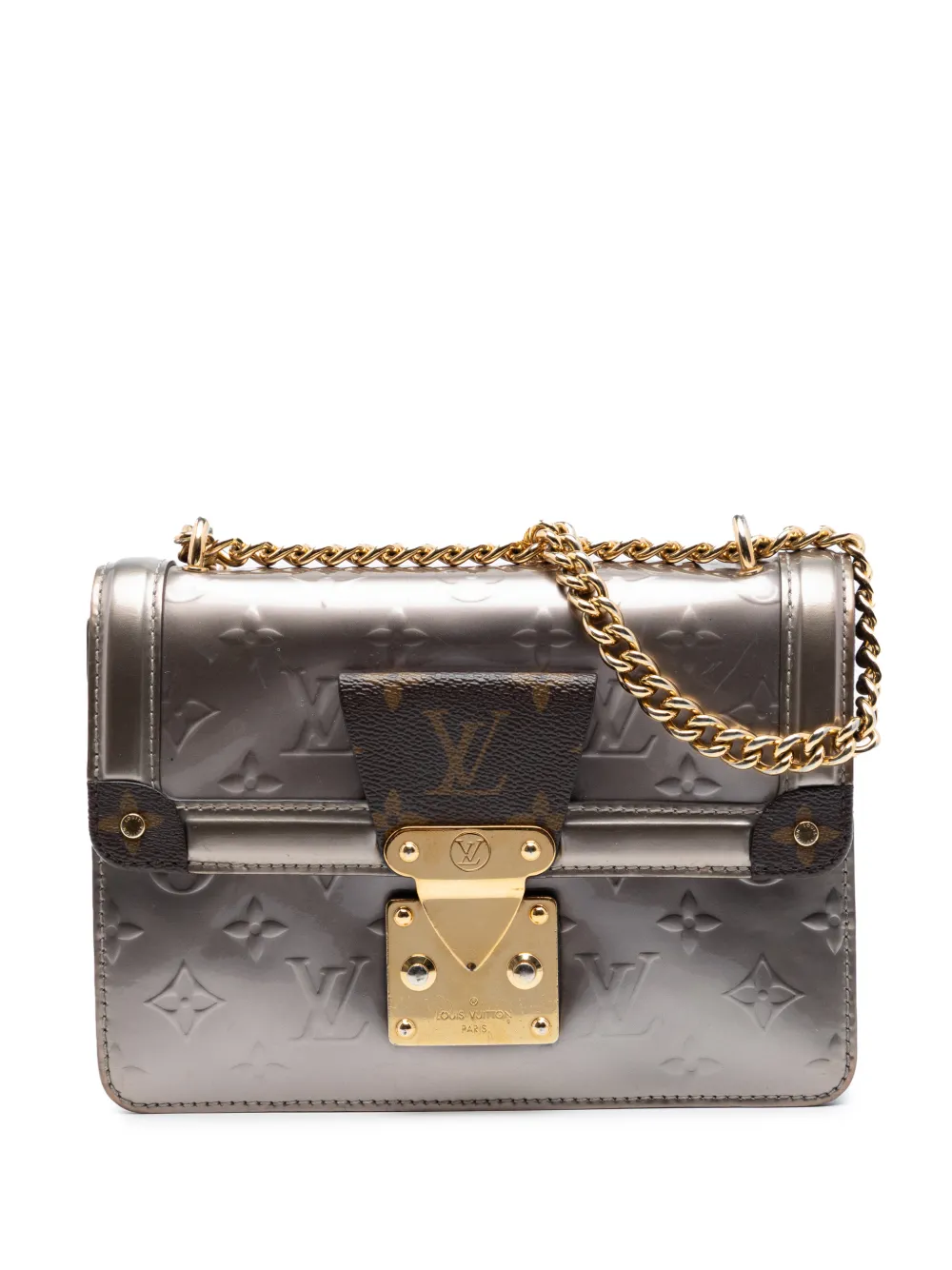 Louis Vuitton Pre-Owned 2020 Monogram Vernis Wynwood crossbody bag - Grigio