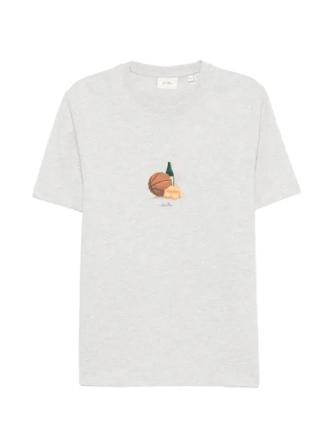 Les Deux T-shirt med grafisk tryk