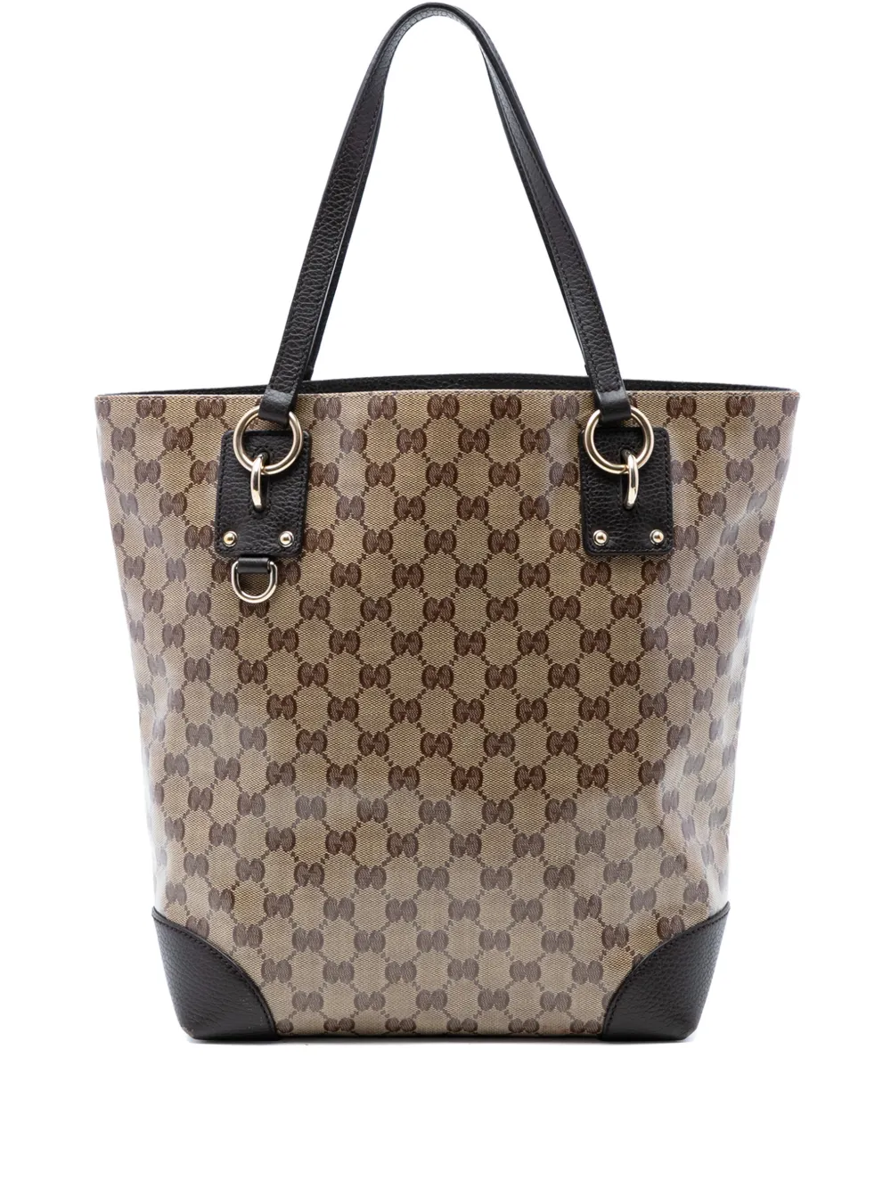 Gucci Pre-Owned 2016-2026 GG Crystal Vertical Charm tote bag - Toni neutri