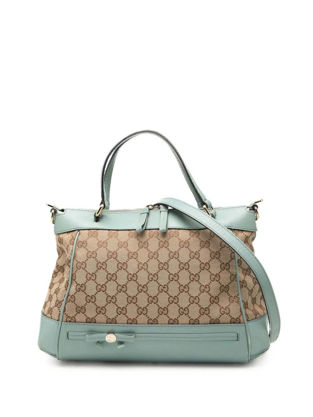 Gucci Pre-Owned 2000-2015 GG Canvas Mayfair satchel - Toni neutri
