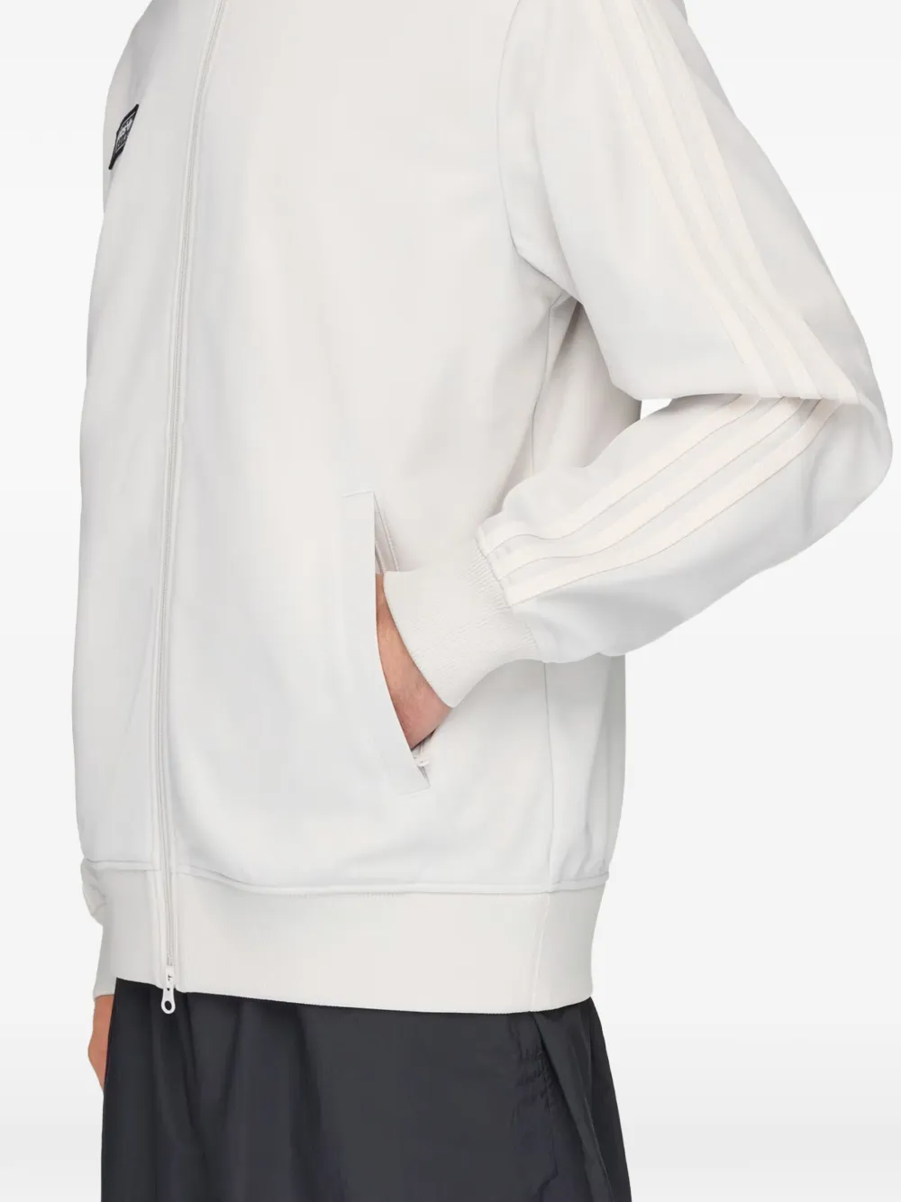 adidas Backhill Spzl TT sweater met rits Wit
