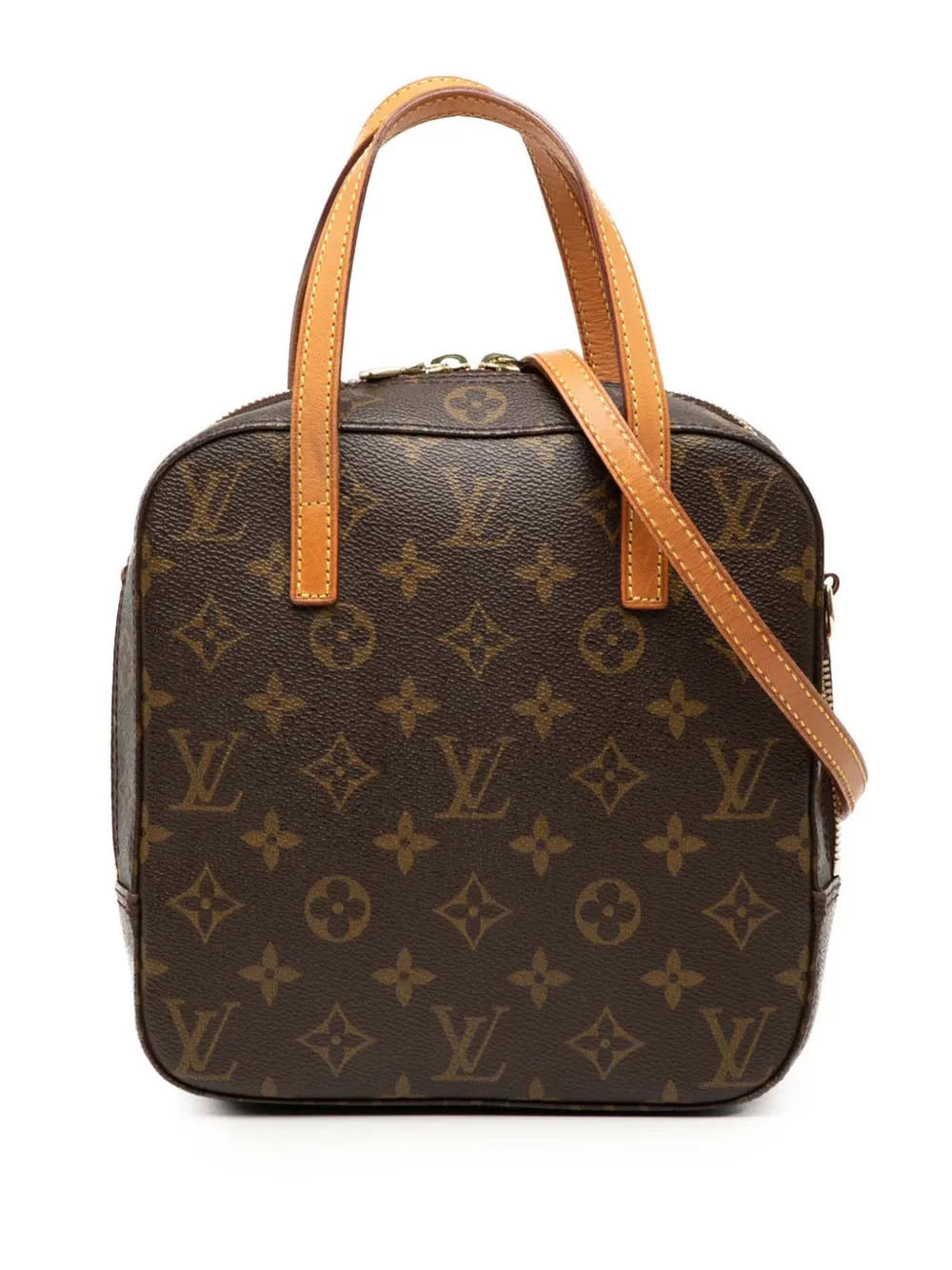 Louis Vuitton Pre-Owned 2002 Monogram Spontini satchel - Marrone