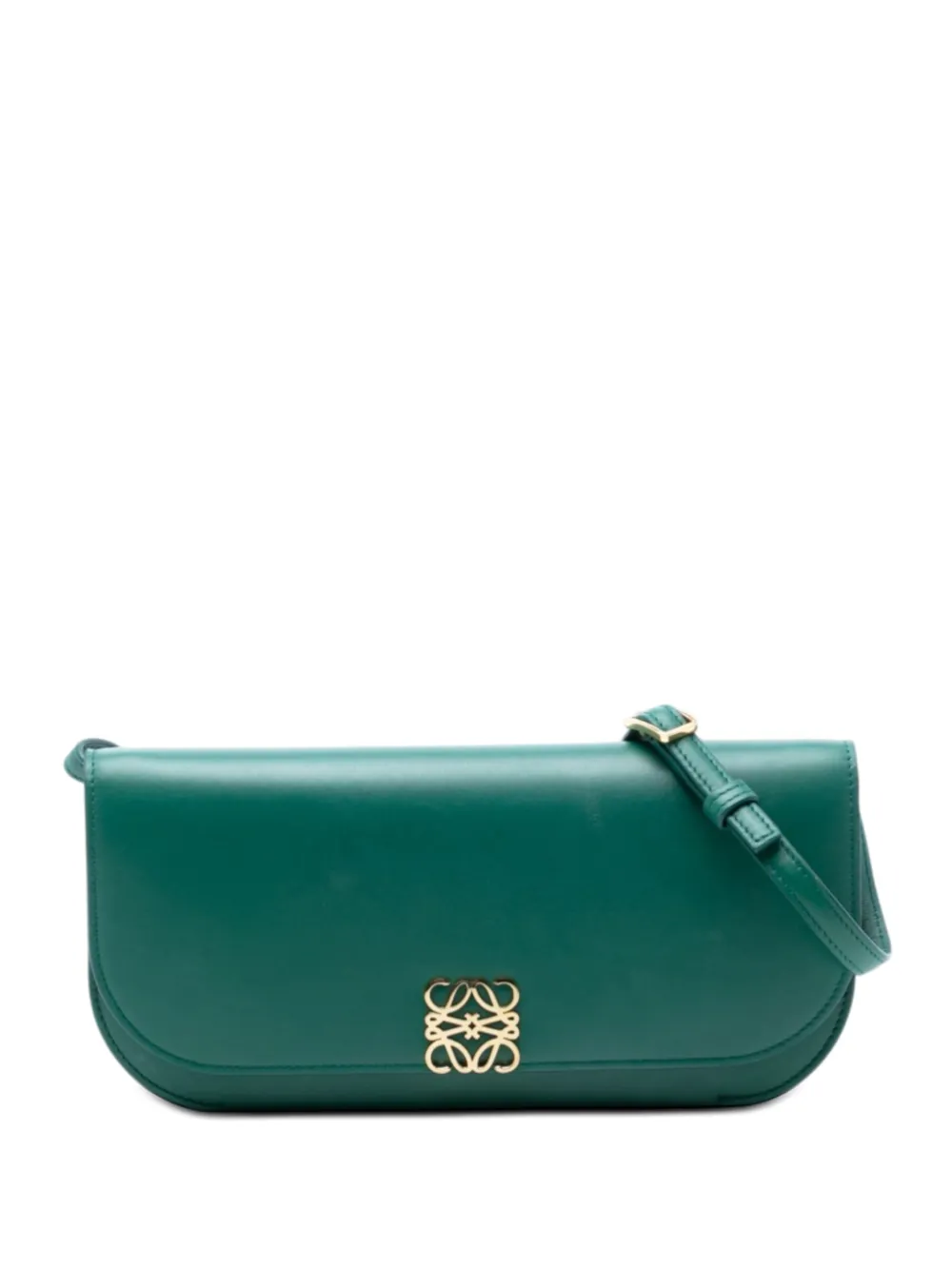 Loewe Pre-Owned 2021 Smooth Leather Goya Long shoulder bag - Verde