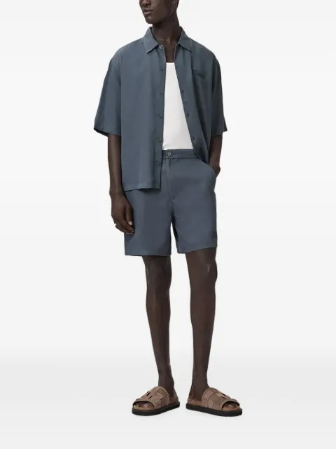 AllSaints camisa oversize con logo estampado