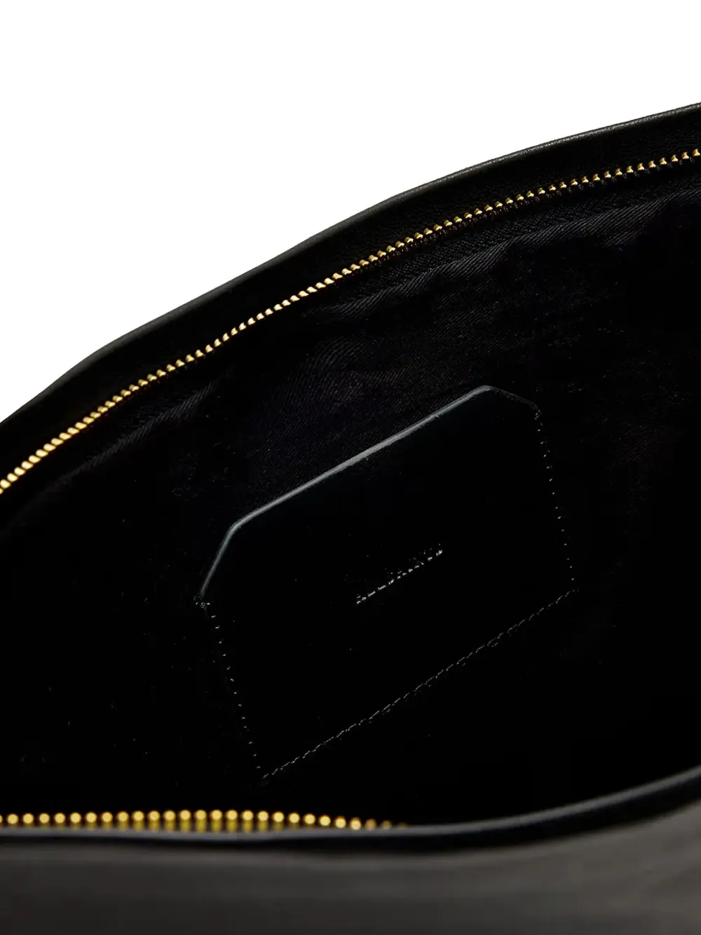AllSaints Leren clutch Zwart