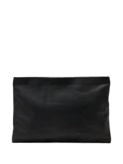 AllSaints bolsa de mano con logo en relieve