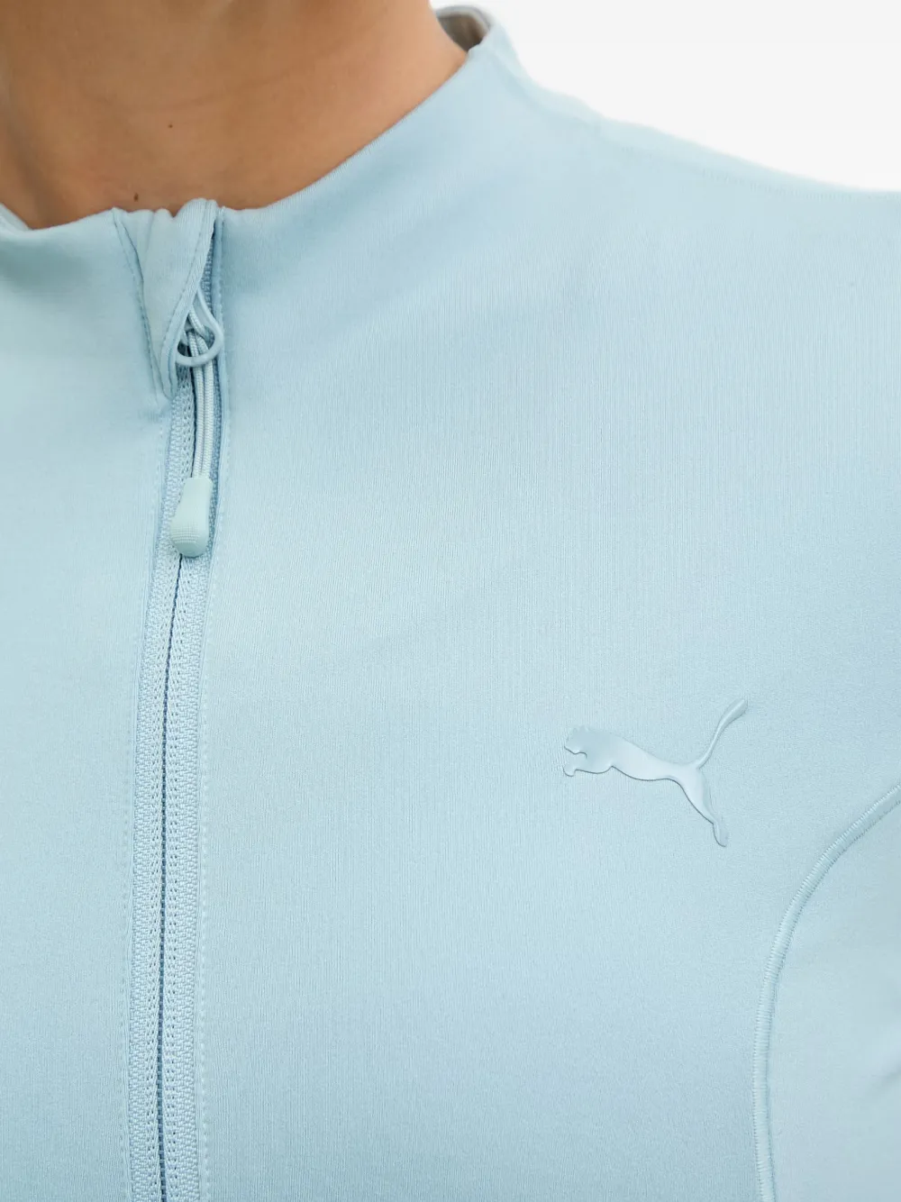 PUMA Jack met logoprint Blauw