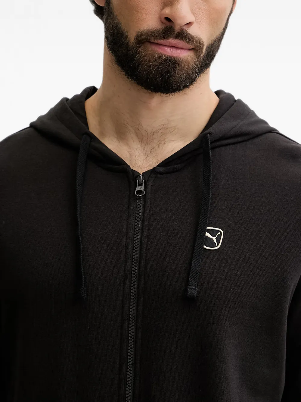 PUMA Essentials Elevated trainingspak met logo-patch Zwart