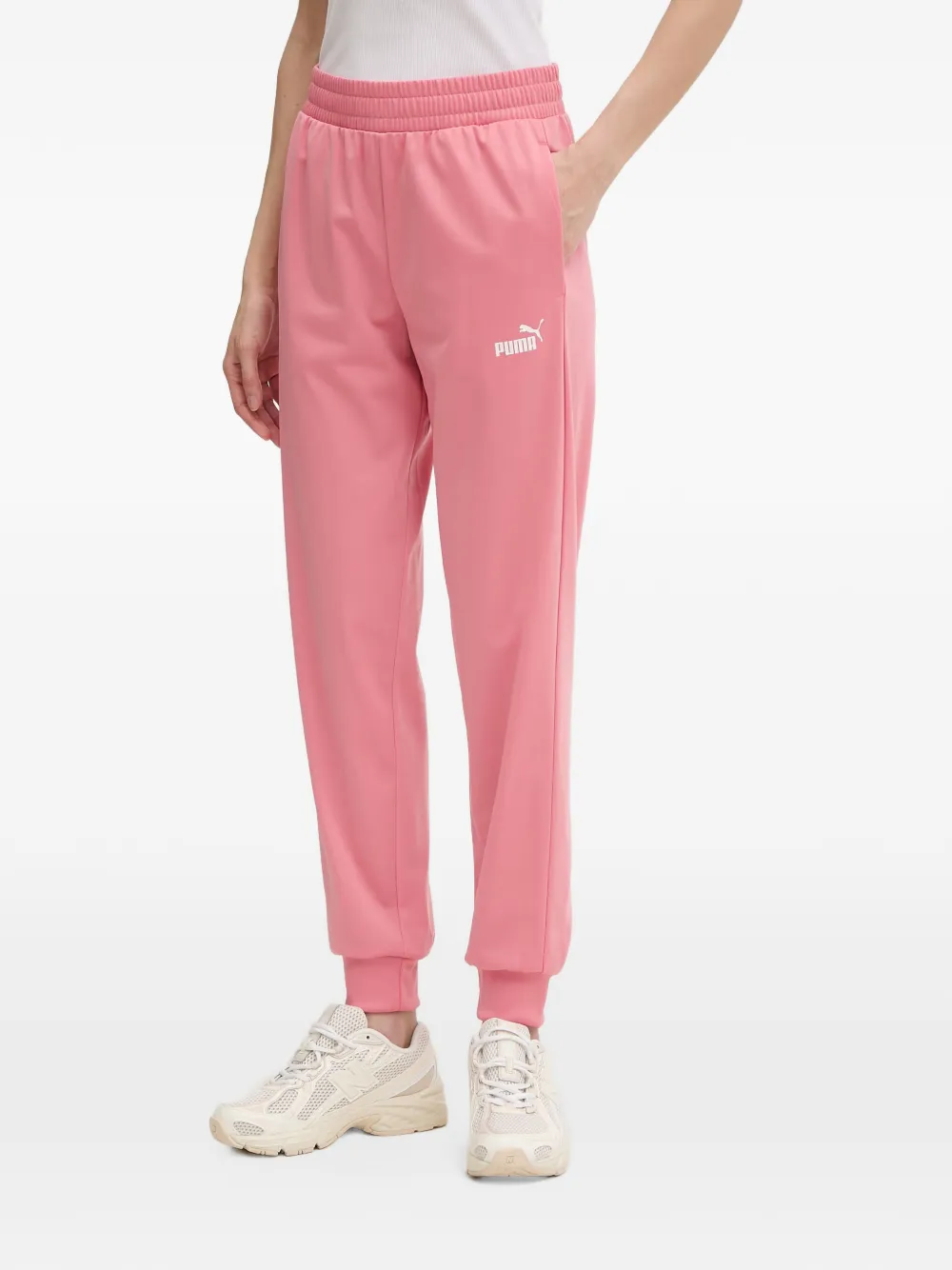 PUMA logo-detail tracksuit Roze