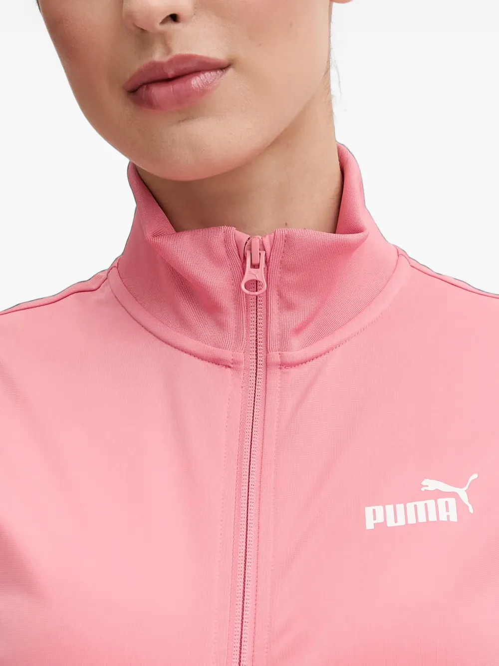 PUMA logo-detail tracksuit Roze
