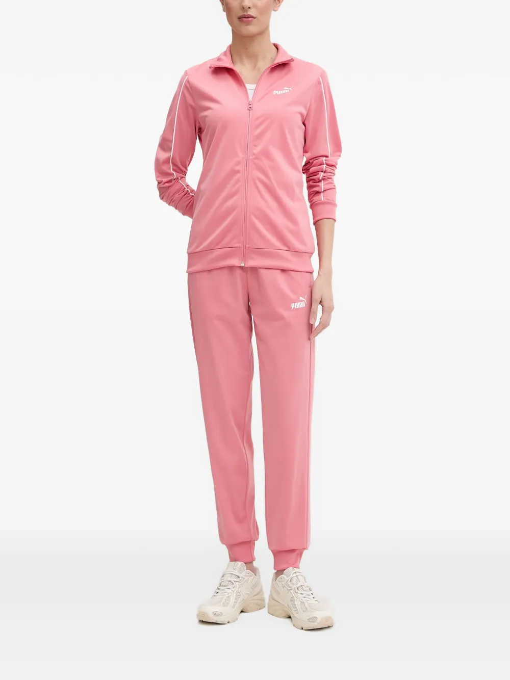PUMA logo-detail tracksuit - Rosa
