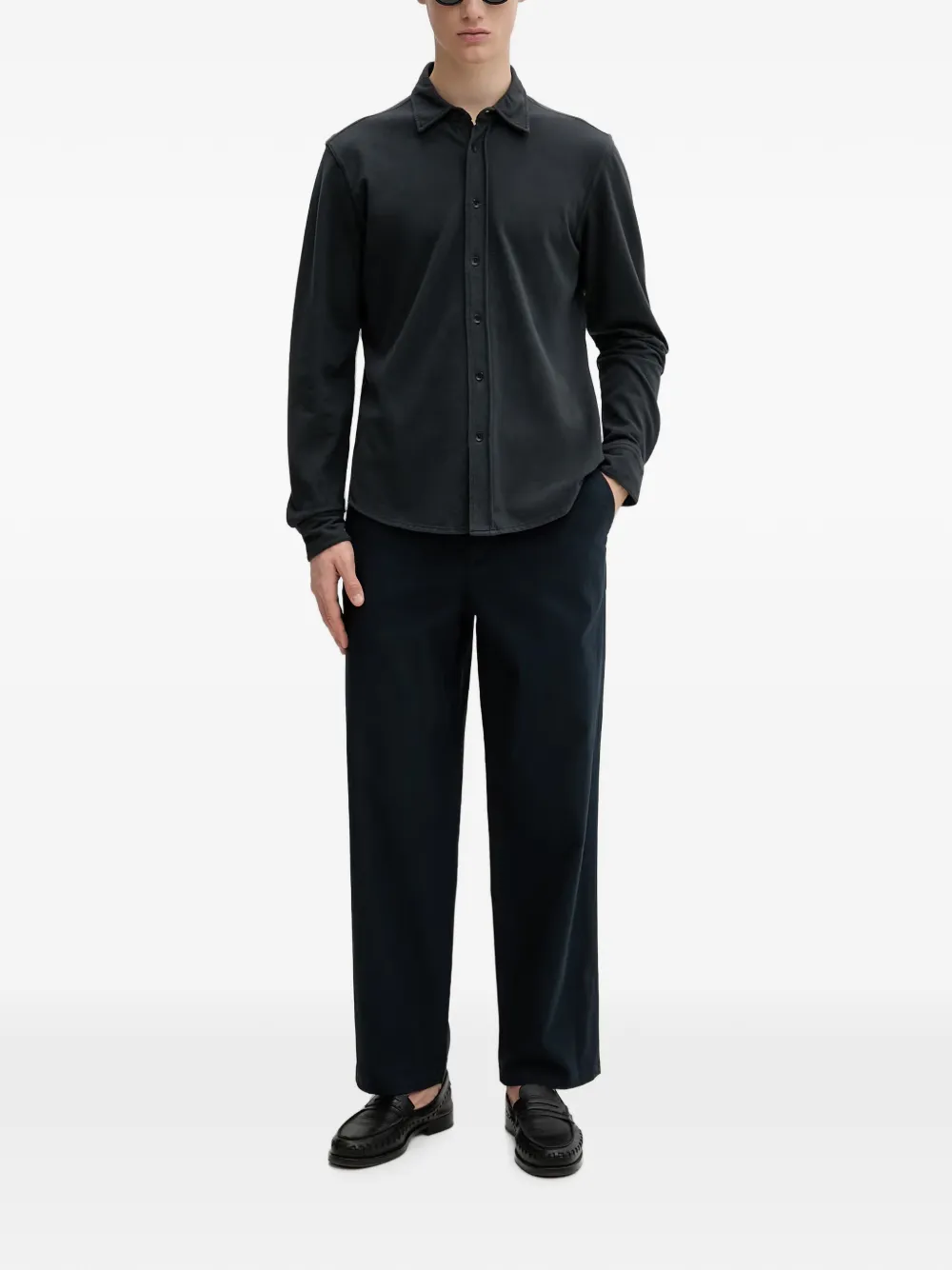 rag & bone Tomlin overhemd met lange mouwen Zwart