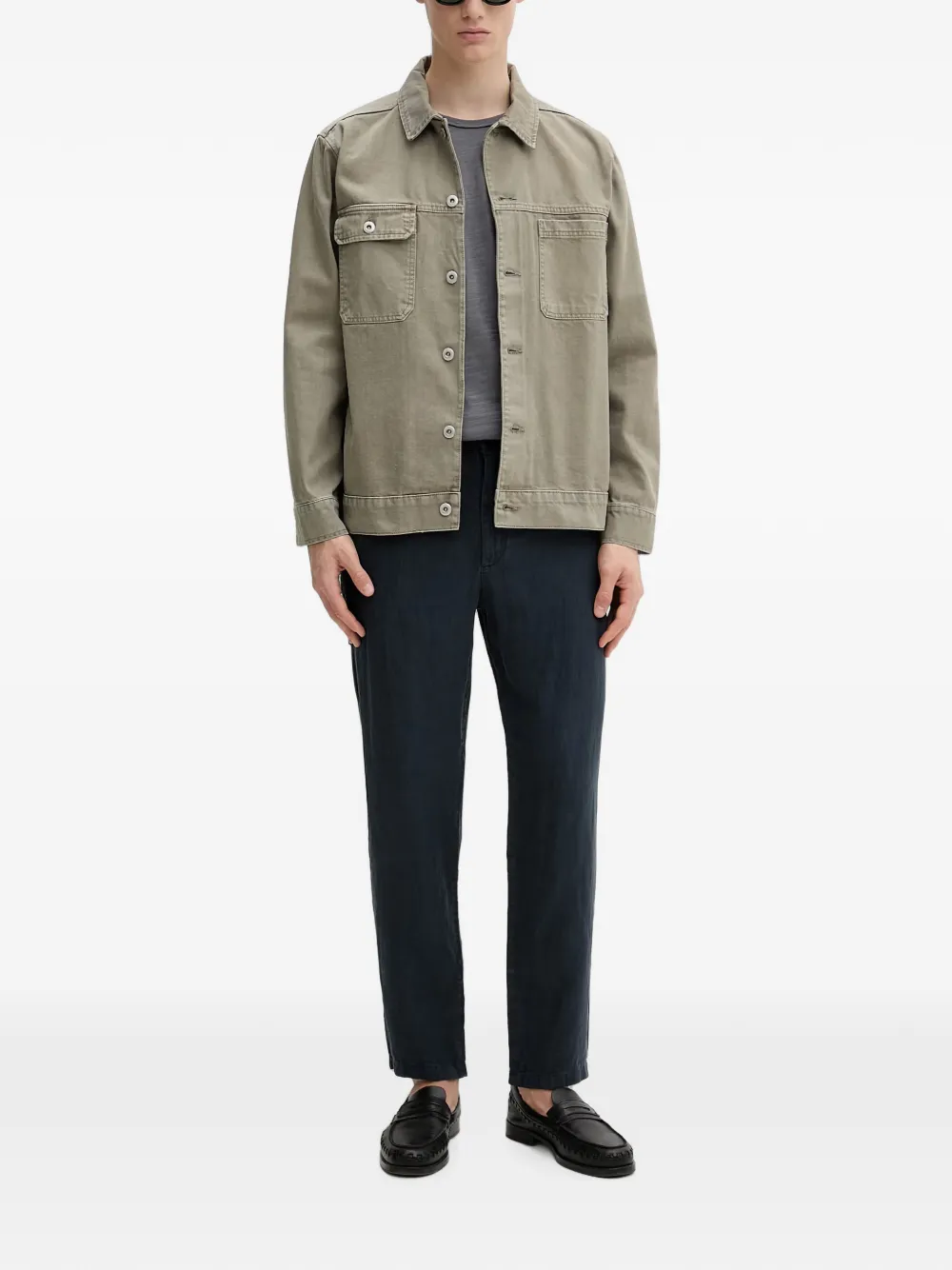 rag & bone Evan straight broek Blauw