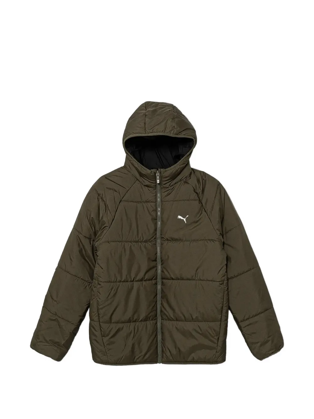 Puma Kids hooded puffer jacket - Verde
