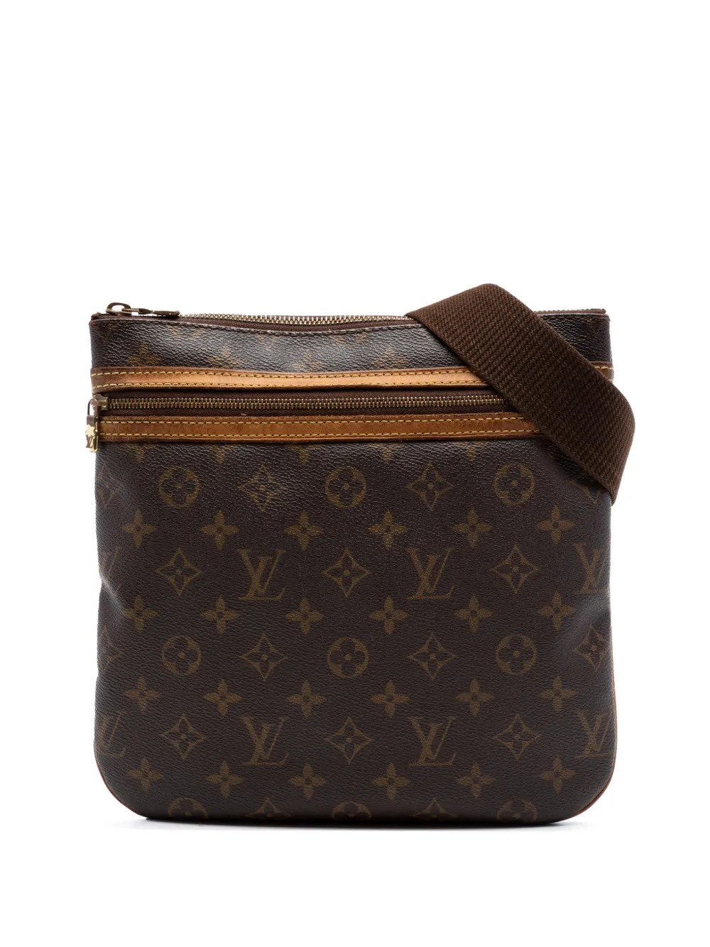 Louis Vuitton Pre-Owned 2008 Monogram Bosphore Pochette crossbody bag - Marrone