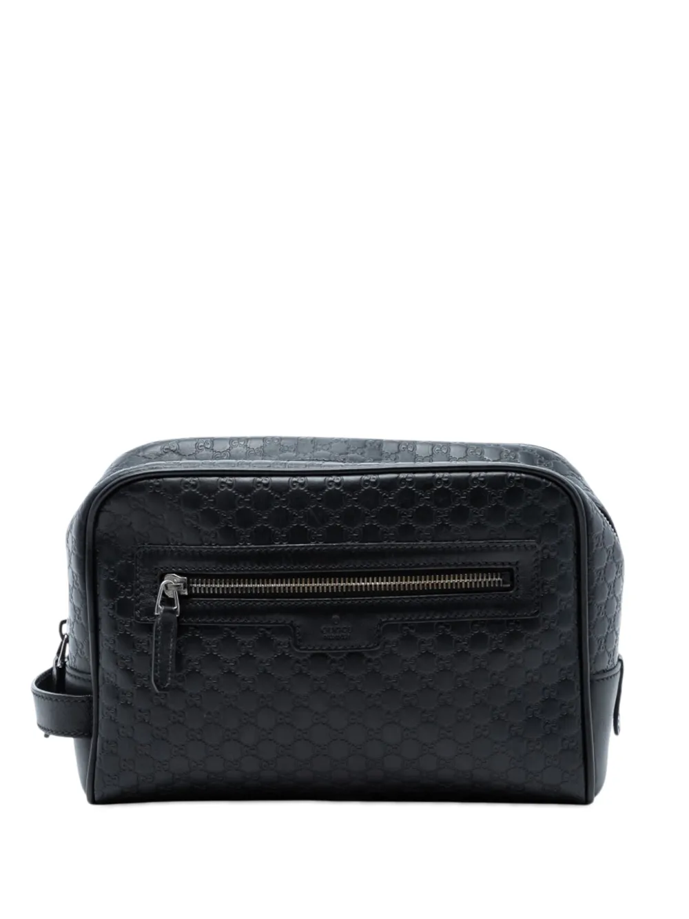 Gucci Pre-Owned 2016-2026 Microguccissima clutch bag - Nero