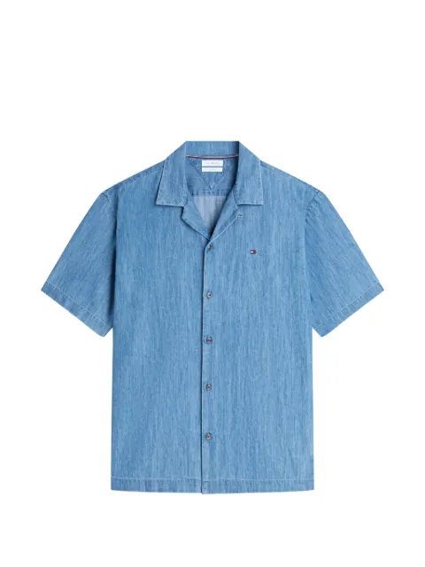 Tommy Hilfiger short-sleeve camp-collar shirt