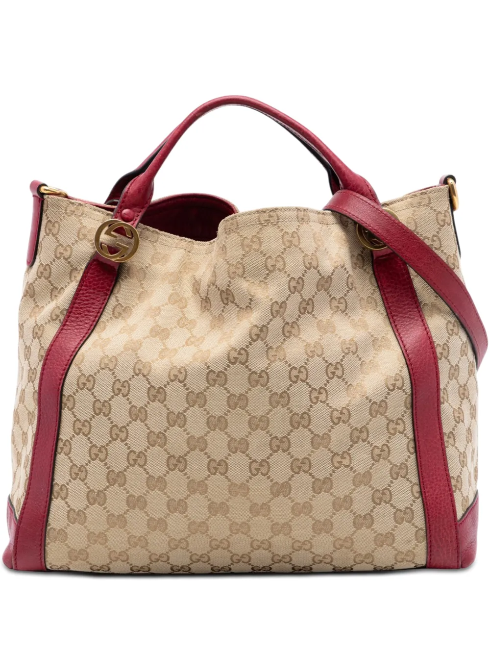 Gucci Pre-Owned 2016-2026 GG Canvas Miss GG satchel - Rosso