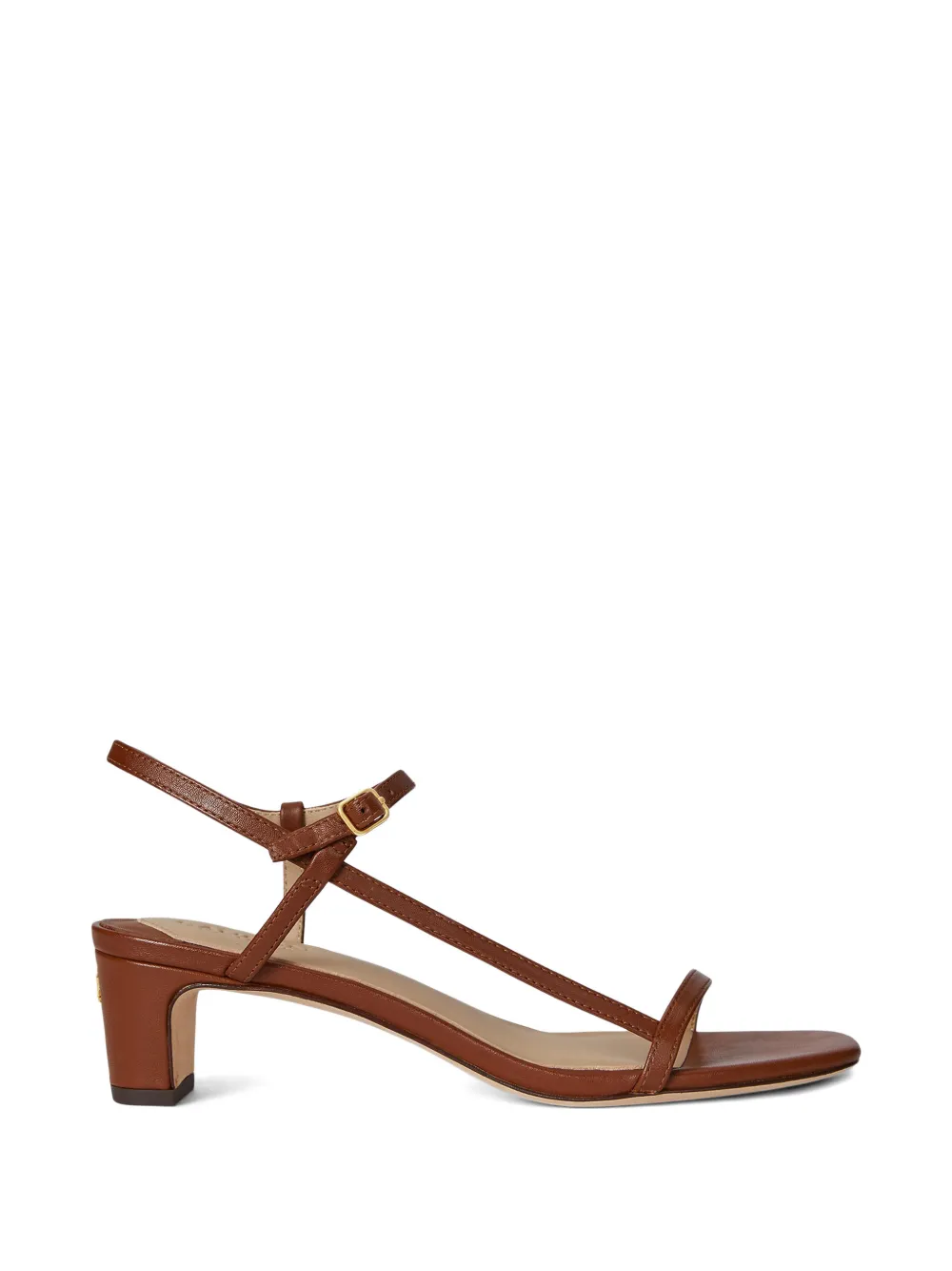 Lauren Ralph Lauren Lainee leather sandals Bruin
