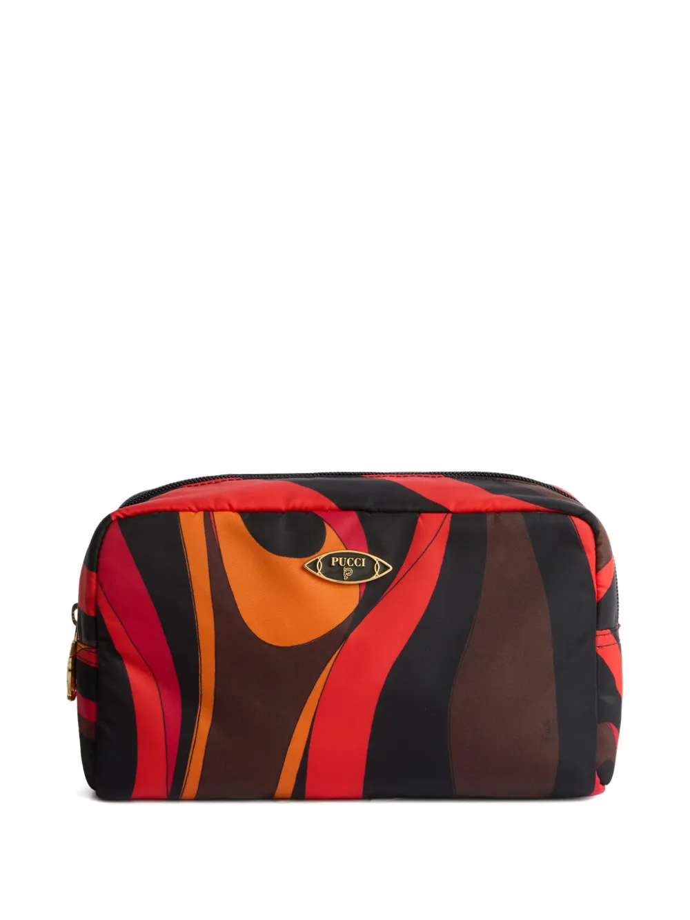 PUCCI Marmo-print big beauty case - Nero