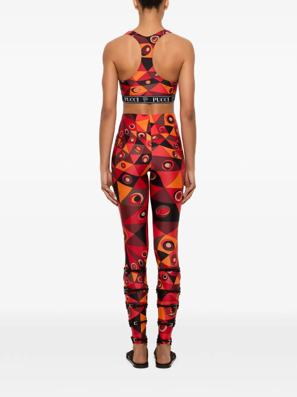 PUCCI Top met Occhi-print Rood