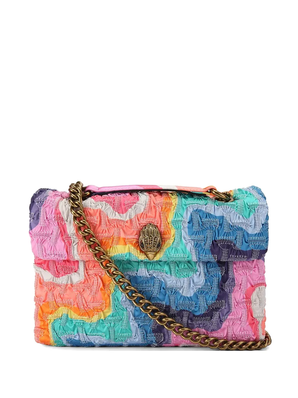 Kurt Geiger London Kensington smocked shoulder bag - Rosa