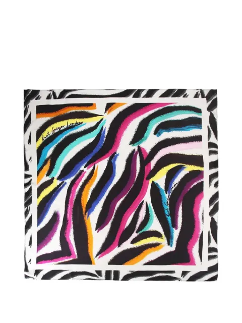 Kurt Geiger London zebra-print scarf