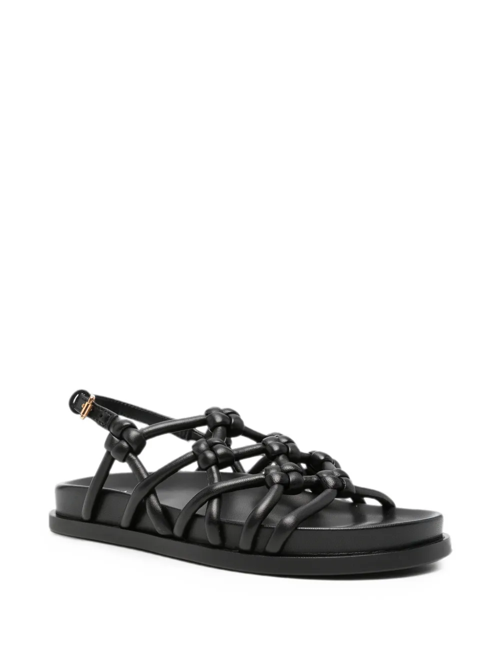 AGL Cristina Knots sandalen Zwart