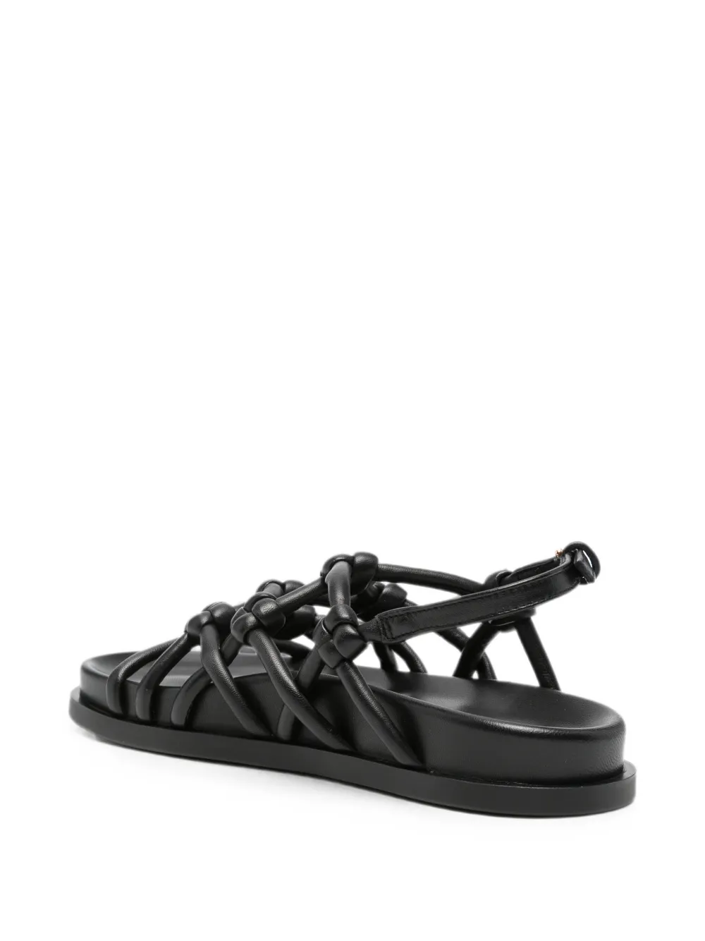 AGL Cristina Knots sandalen Zwart