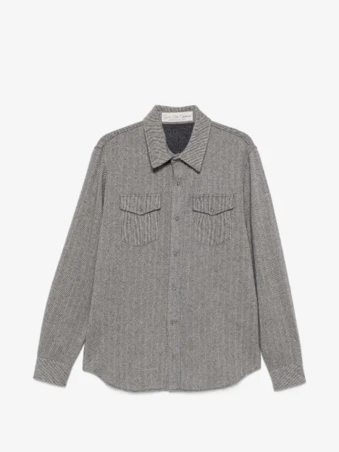 GOD'S TRUE CASHMERE button-down cashmere shirt