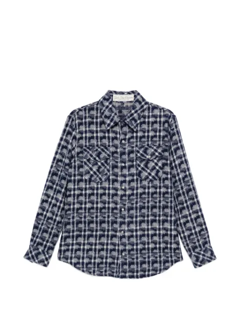 GOD'S TRUE CASHMERE camisa de cachemira Shibori