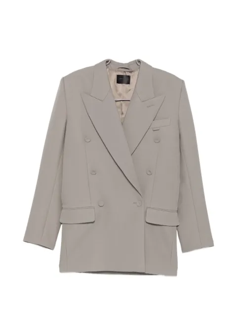 Mugler double-breasted peak-lapels blazer