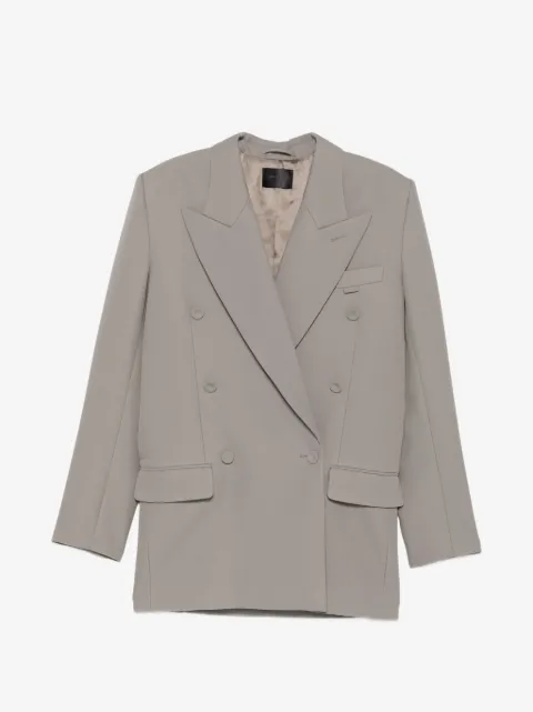 Mugler double-breasted peak-lapels blazer