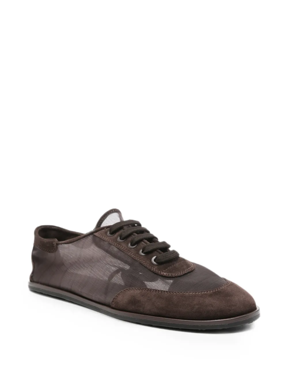 Dear Frances Sneakers met vlakken Bruin