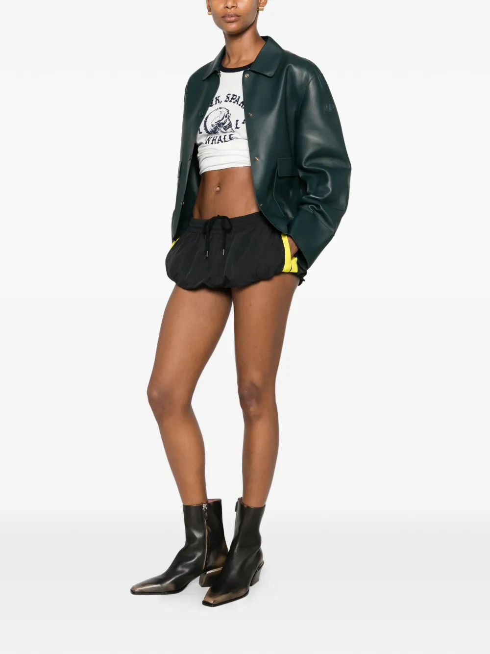 MERYLL ROGGE Shorts met trekkoord Zwart