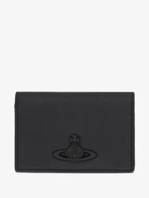 Vivienne Westwood Orb-plaque leather wallet