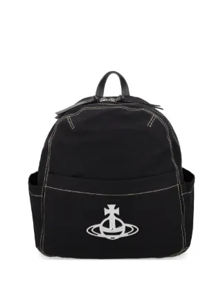 Vivienne Westwood Medium George orb-plaque contrast-stitch