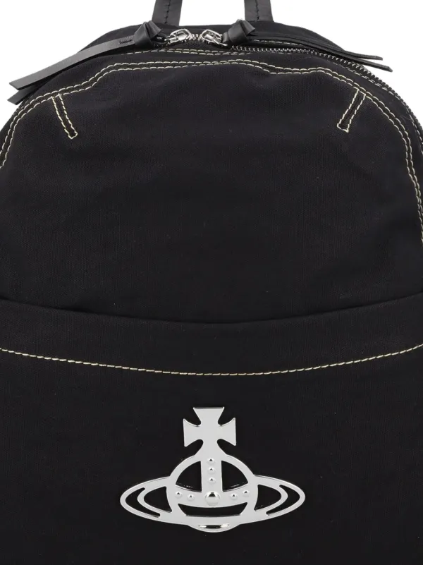 Vivienne Westwood Medium George orb-plaque contrast-stitch