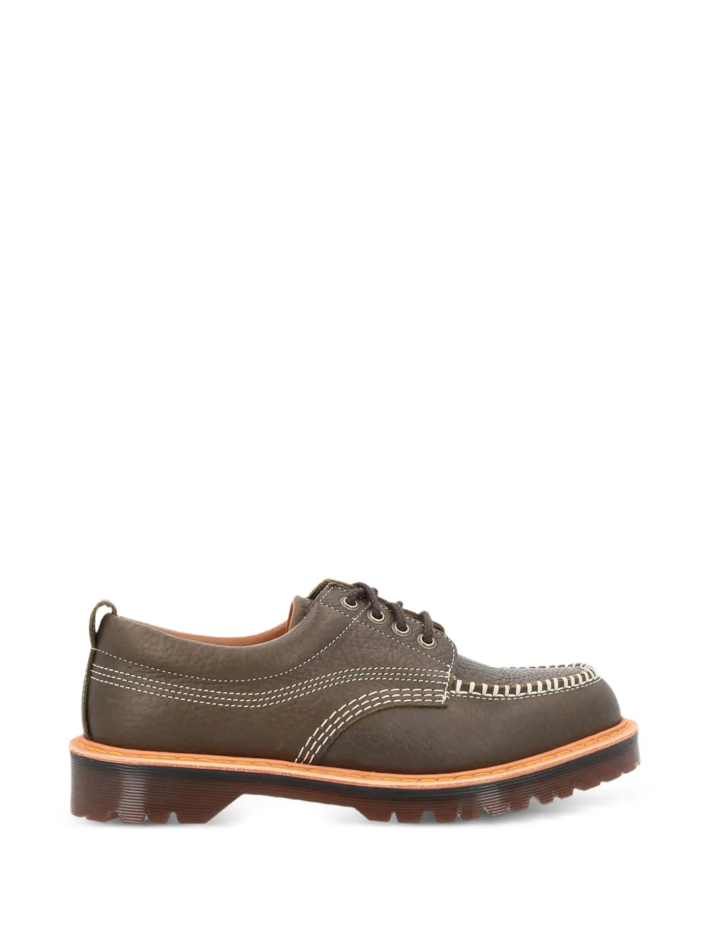 Dr. Martens Lowell contrast-stitch derby shoes - Verde