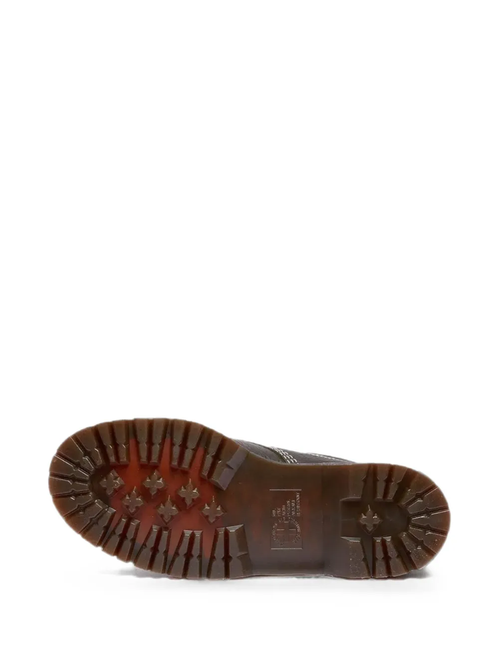 Dr. Martens Lowell derby schoenen met contrasterend stiksel Groen