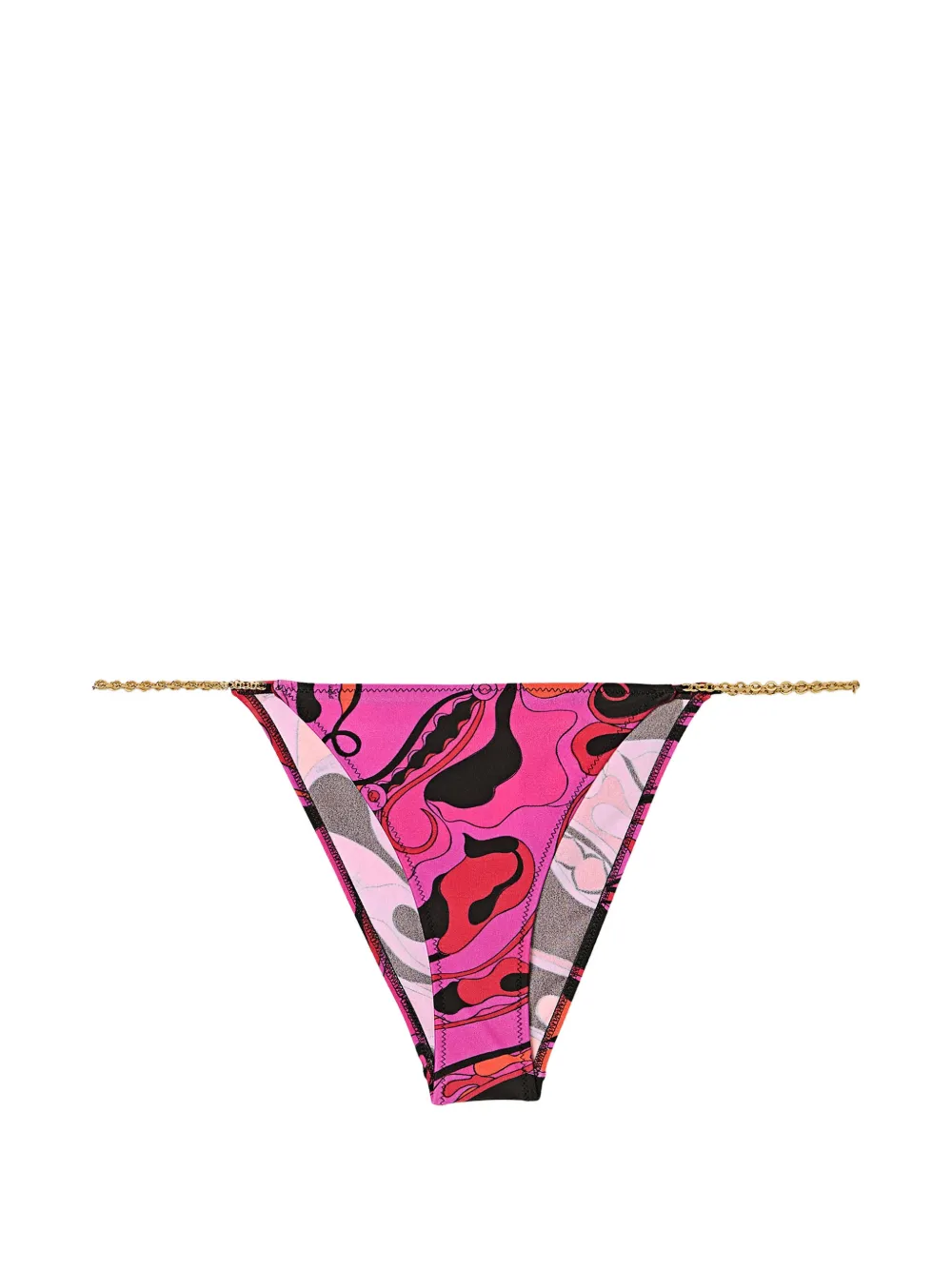 PUCCI Orchidee-print bikini bottom - Rosa
