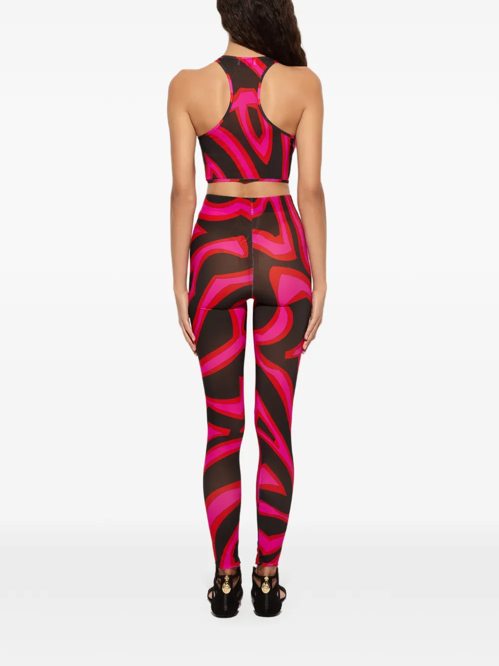 PUCCI Tanktop met Labirinto-print Roze