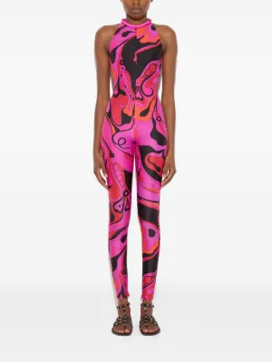 EMILIO PUCCI 幾何学模様 オールインワン☆人気柄 PUCCI ウィメンズ