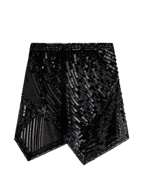 PUCCI — embroidered tulle scarf skirt