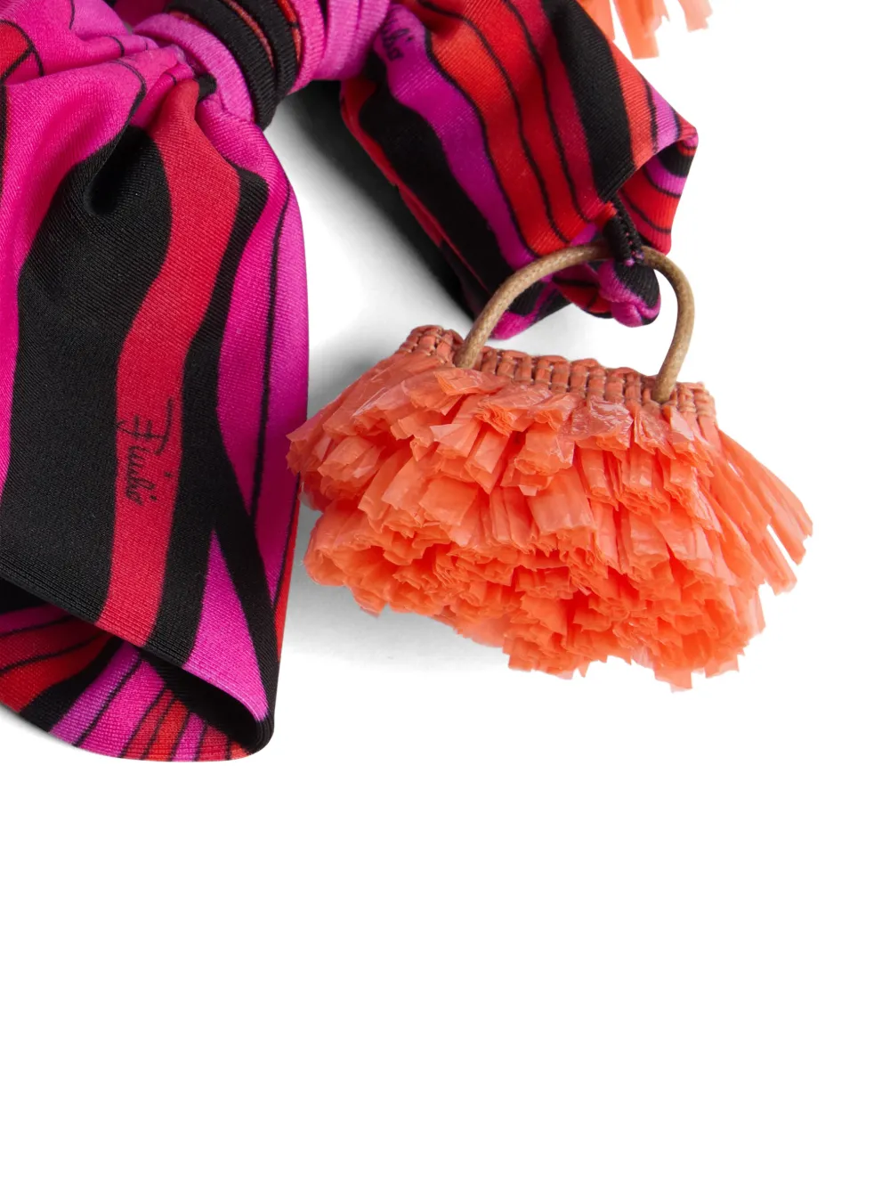 PUCCI Tassenbedel met Iride-print Roze