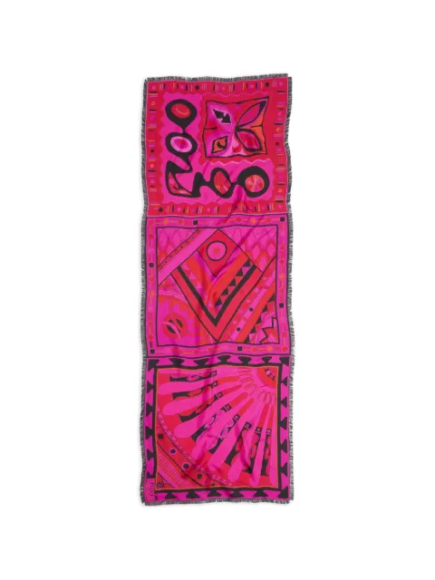 PUCCI mixed-print silk stole