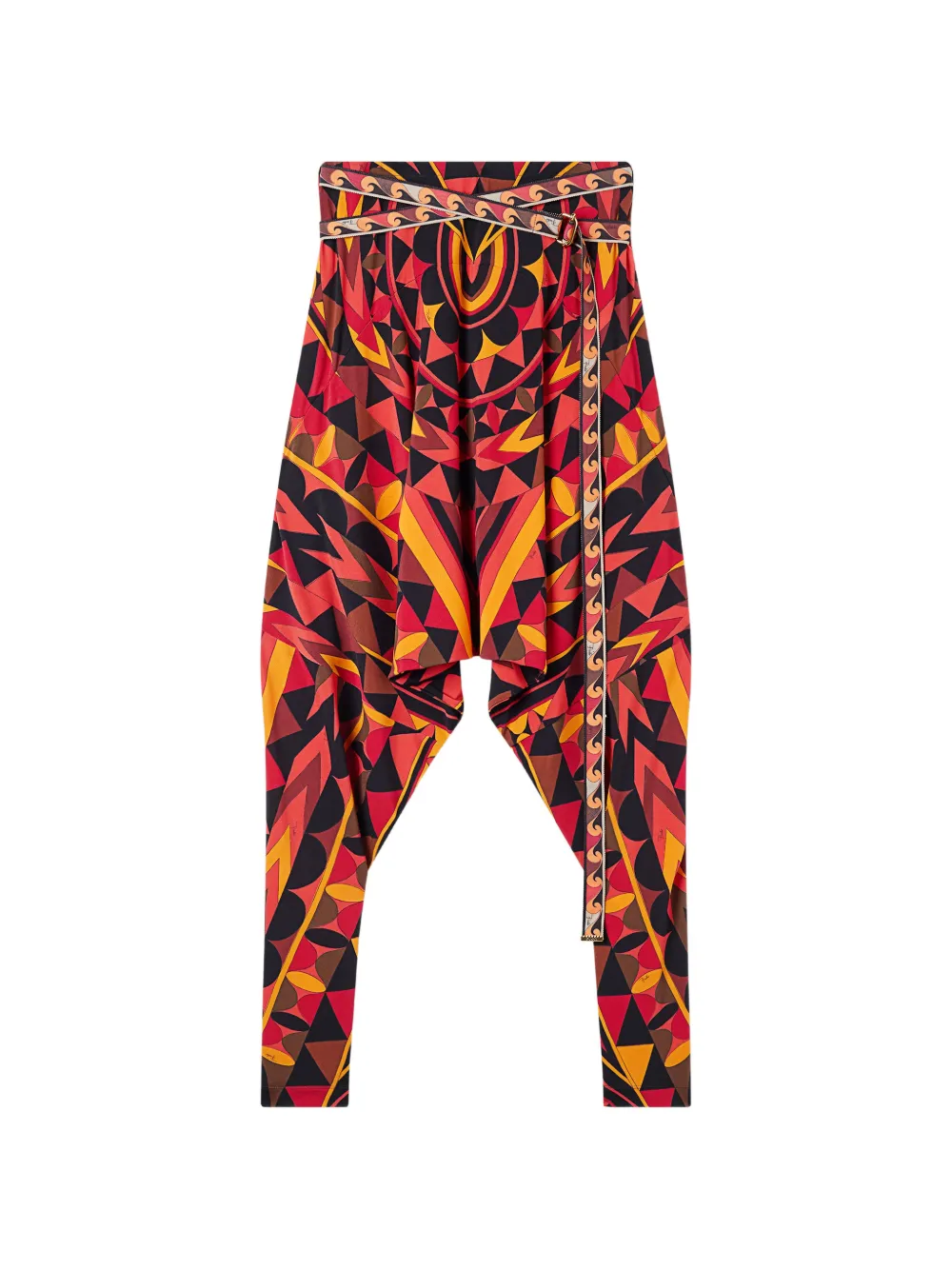 PUCCI Manuba-print pants - Nero