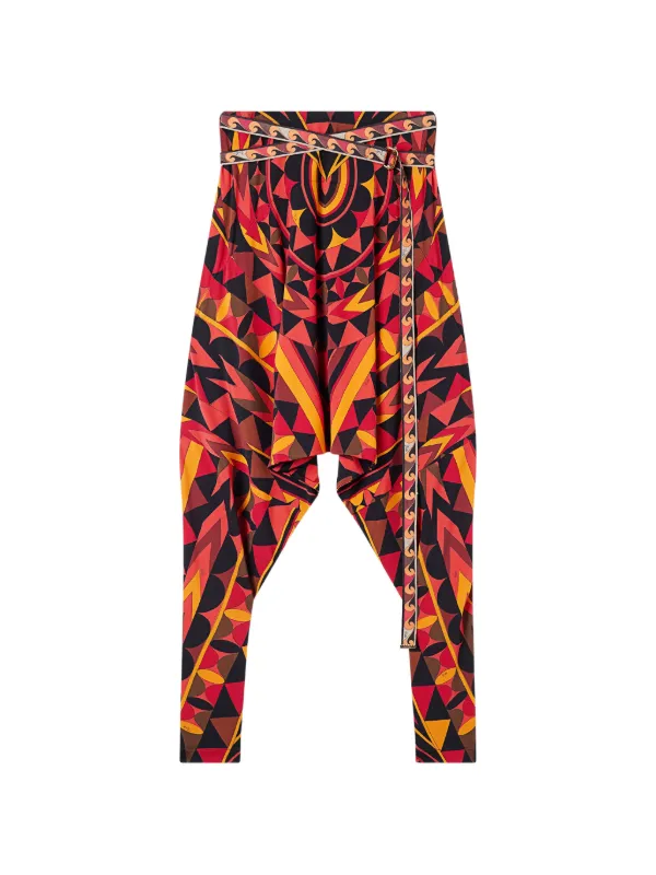 Pucci Manuba-print Pants in Black